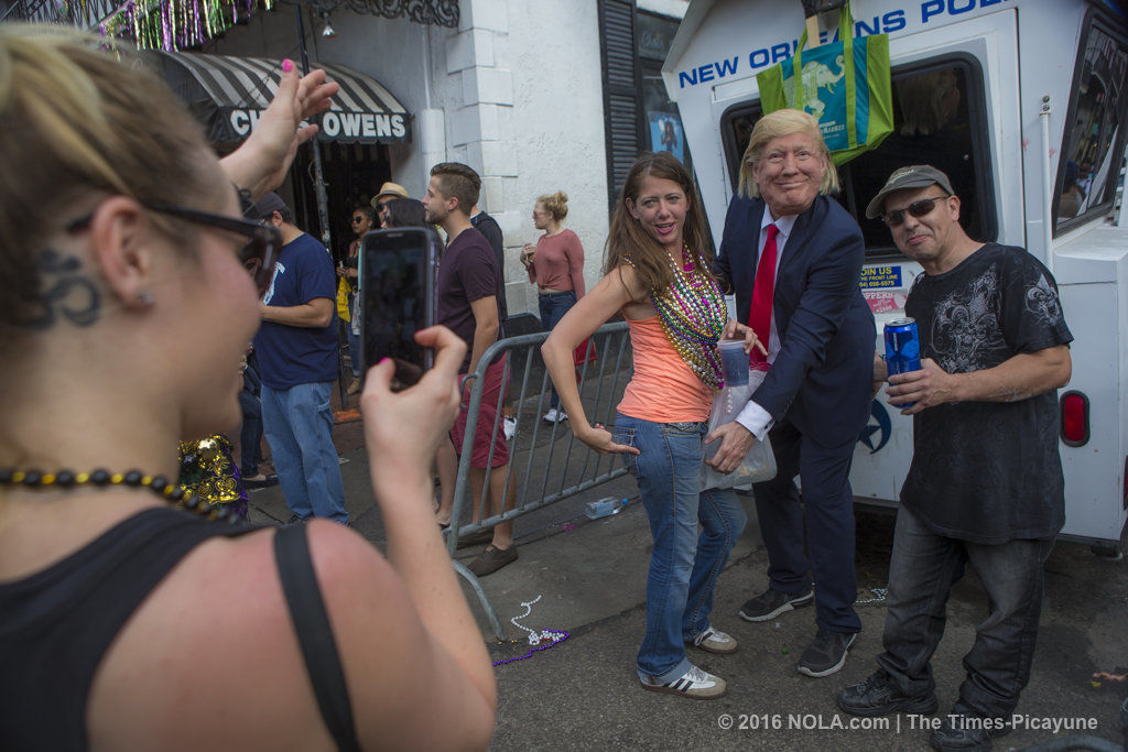 Lundi Gras in the French Quarter 2017